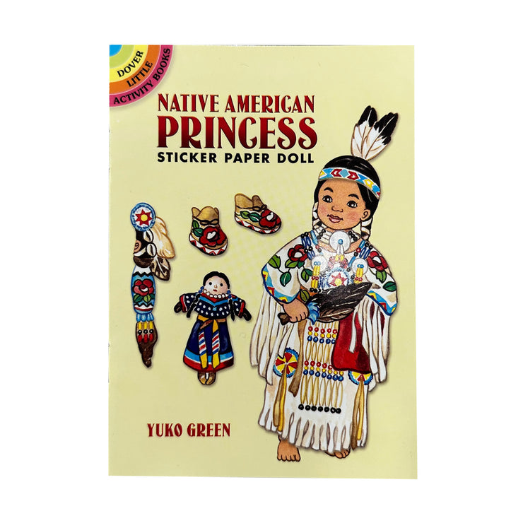 Native American Princess Sticker Book by Yuki Green - BThunder 