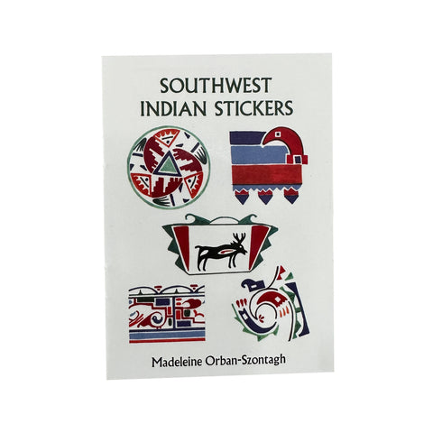 Southwest Indian Sticker Book by Madeleine Orban-Szontagh - BThunder 
