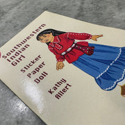 Southwestern Indian Girl Sticker Book by Kathy Allert - BThunder 