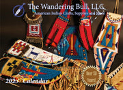 Native American Wandering Bull 2023 Calendar - BThunder 